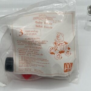 Vintage McDonald's 1990 Muppet Babies Happy Meal Toy Baby Fozzie SEALED
